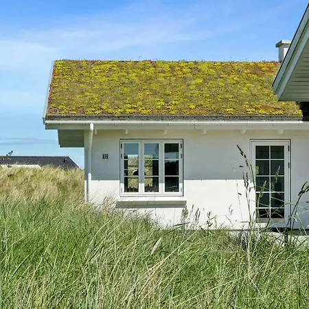 Summer With Grass Roof In Klitmoller Vakantiehuis *