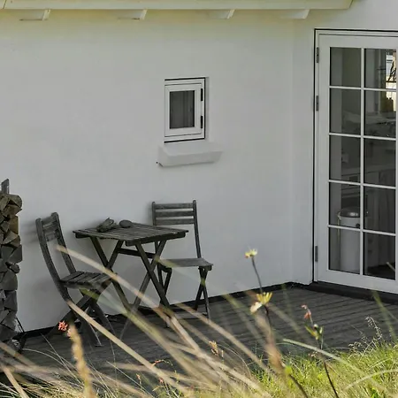 Summer With Grass Roof In Klitmoller Vakantiehuis